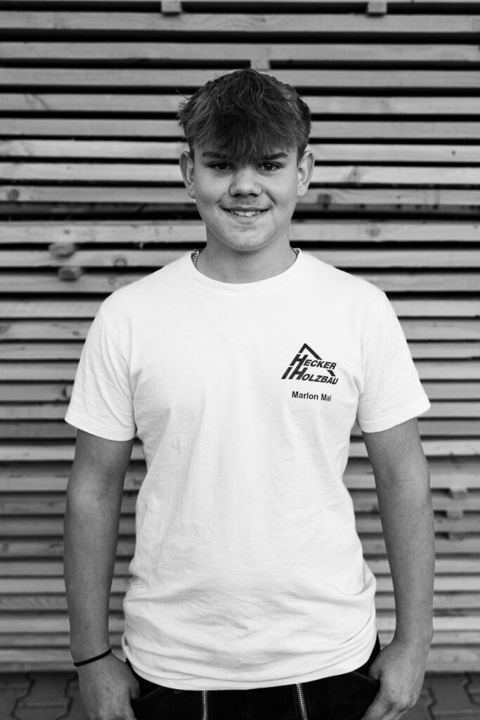 Mitarbeiter Hecker Holzbau - Marlon Mai